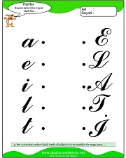 Büyük ve Küçük Sesleri Eşleştir